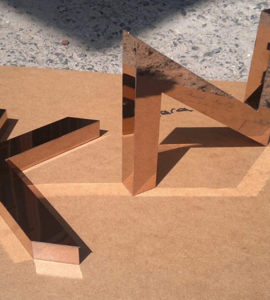 3D backlit metal business sign for office and custom logo decoration with LED illumination