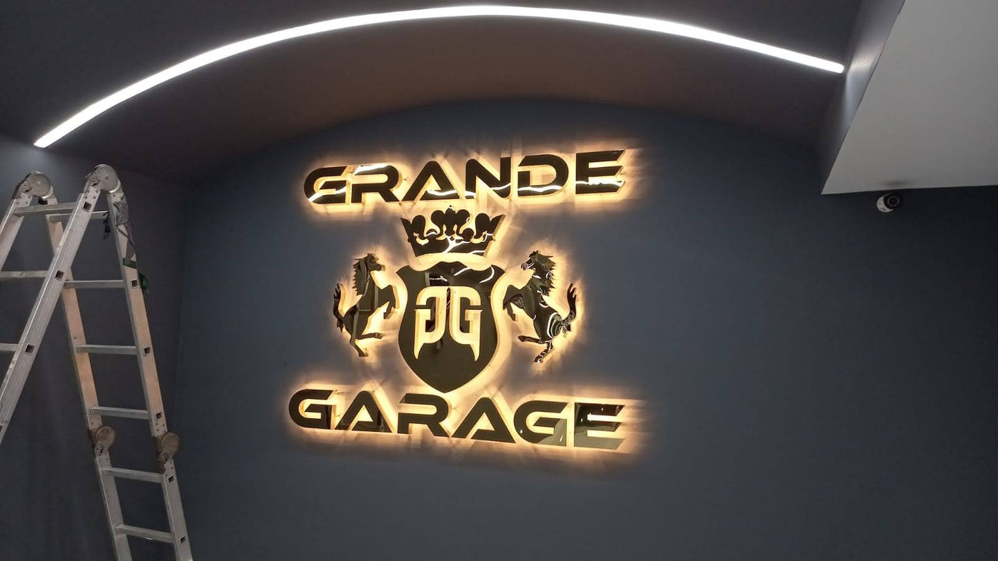 Custom backlit signage and illuminated letter systems