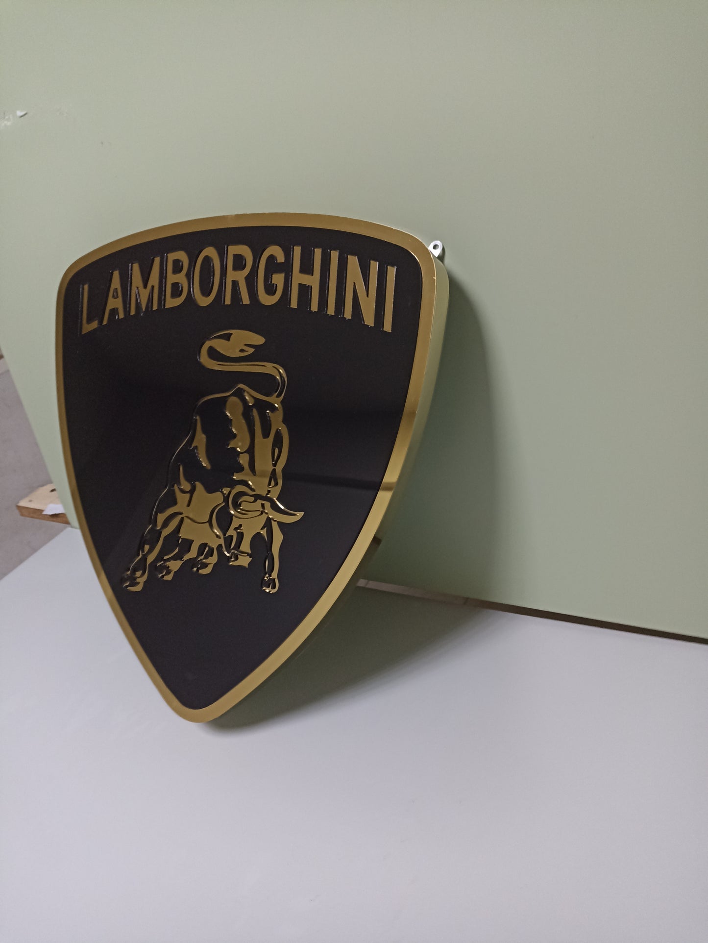 Lamborghini Wall Decor - Metal Lamborghini Sign