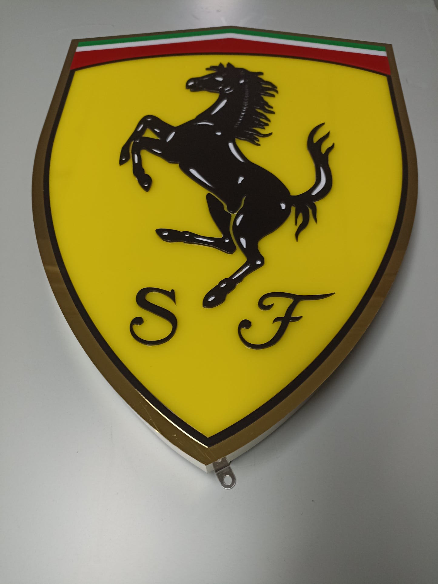 Ferrari Wall Decor - Metal Ferrari Sign