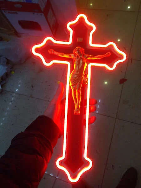 Cross Neon Sign