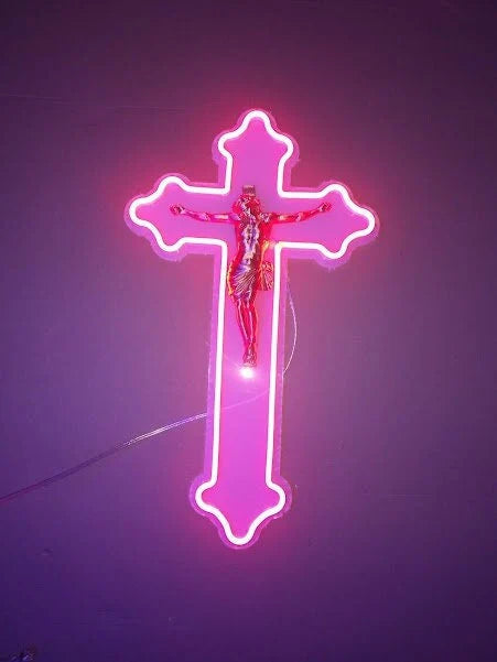 Cross Neon Sign