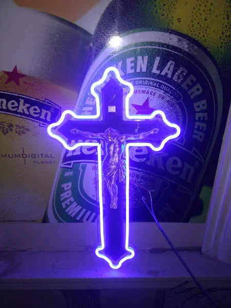 Cross Neon Sign