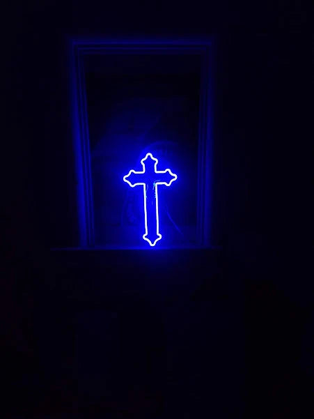 Cross Neon Sign