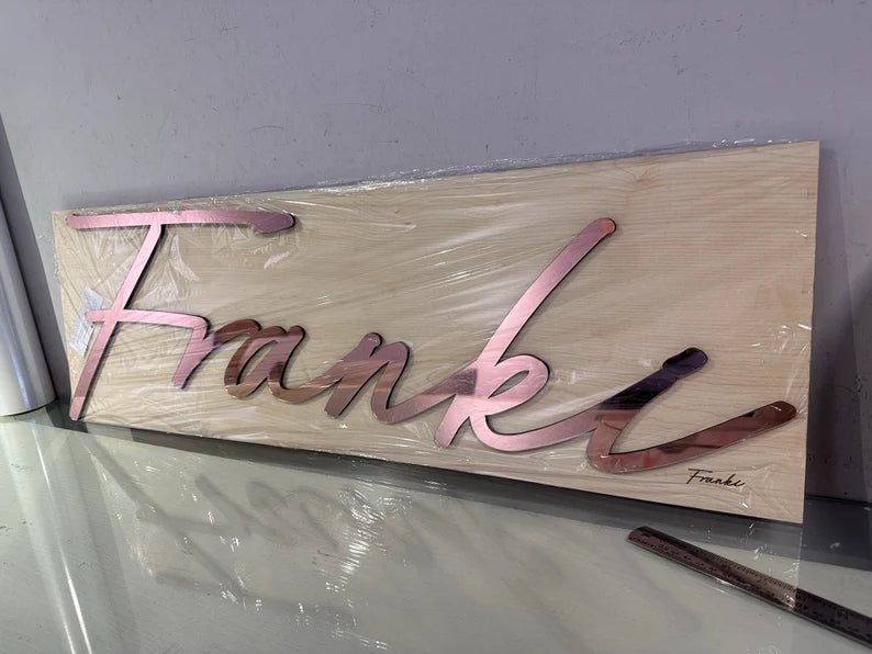 Personalized Acrylic Name Signs