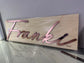 Personalized Acrylic Name Signs